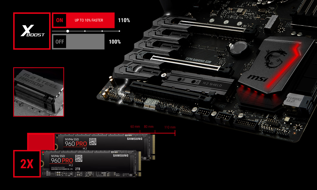 MSI Z270 GAMING M5 本体と付属品 MSI Z270 GAMING M5 - Płyta główna - Morele.net